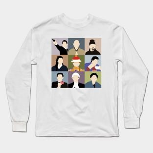 Andy Lau Fan Art - Hong Kong Nostalgia Long Sleeve T-Shirt